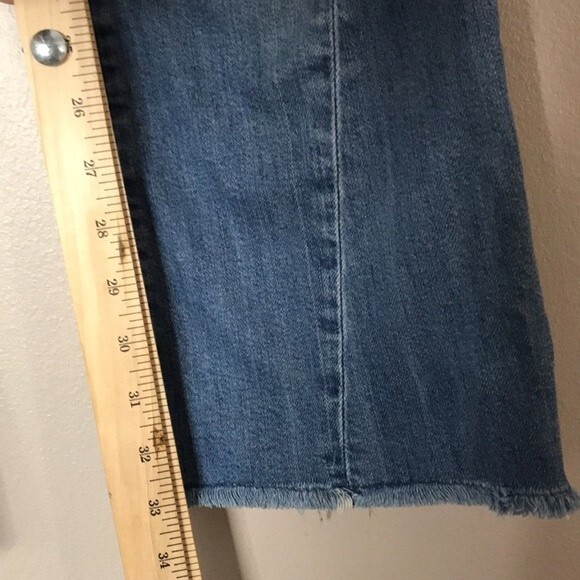 Pilcro and the letterpress ladies cropped raw hem jeans size 28 - Picture 8 of 12